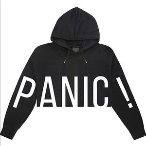 Panic at the disco crop hoodie
